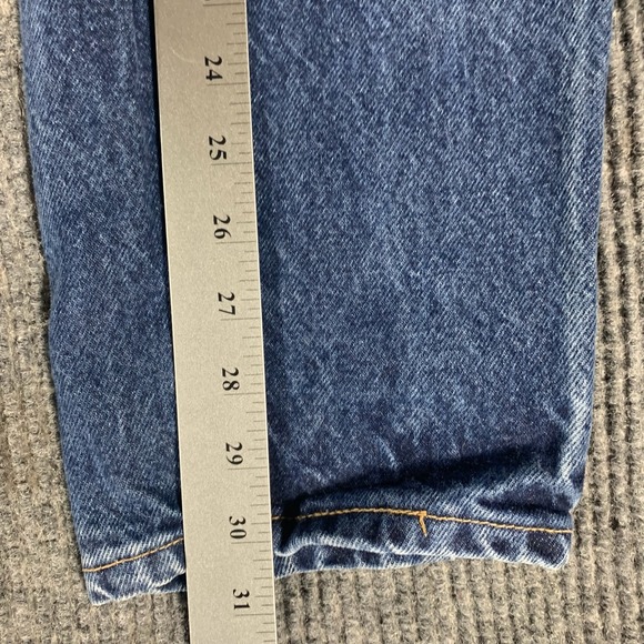VTG Levis 550 Jeans Womens 10 Blue Denim Mis L Relaxed Fit Tapered Leg Mom 28x30 - Picture 8 of 12